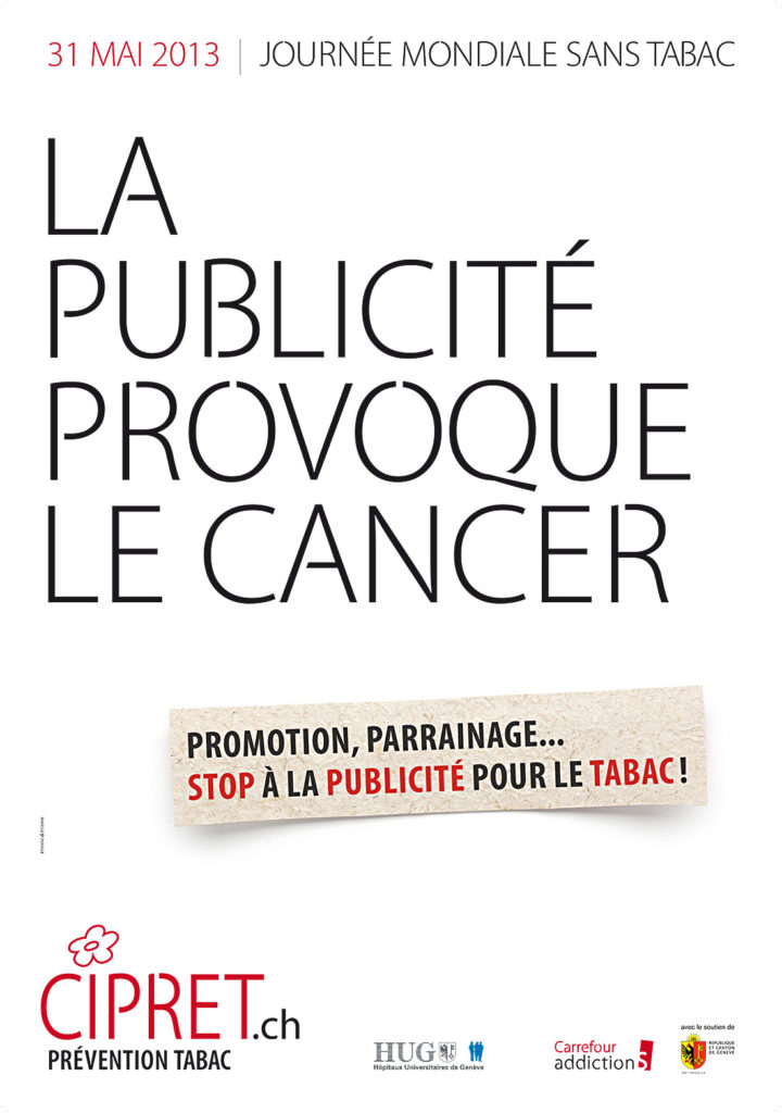 Journée Mondiale contre le Tabac 2013 - La publicité rend impuissant