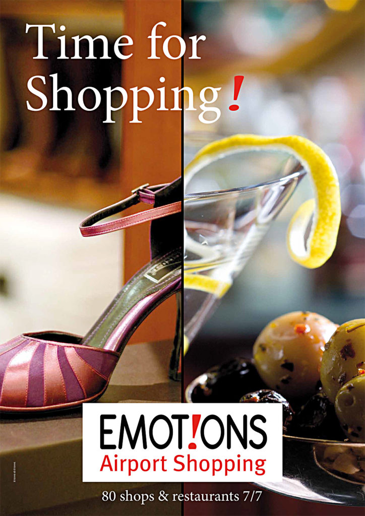 L'agence de publicité EtienneEtienne réalise la campagne de communication institutionnelle pour les 80 shops et restaurants de l'aéroport de Genève.