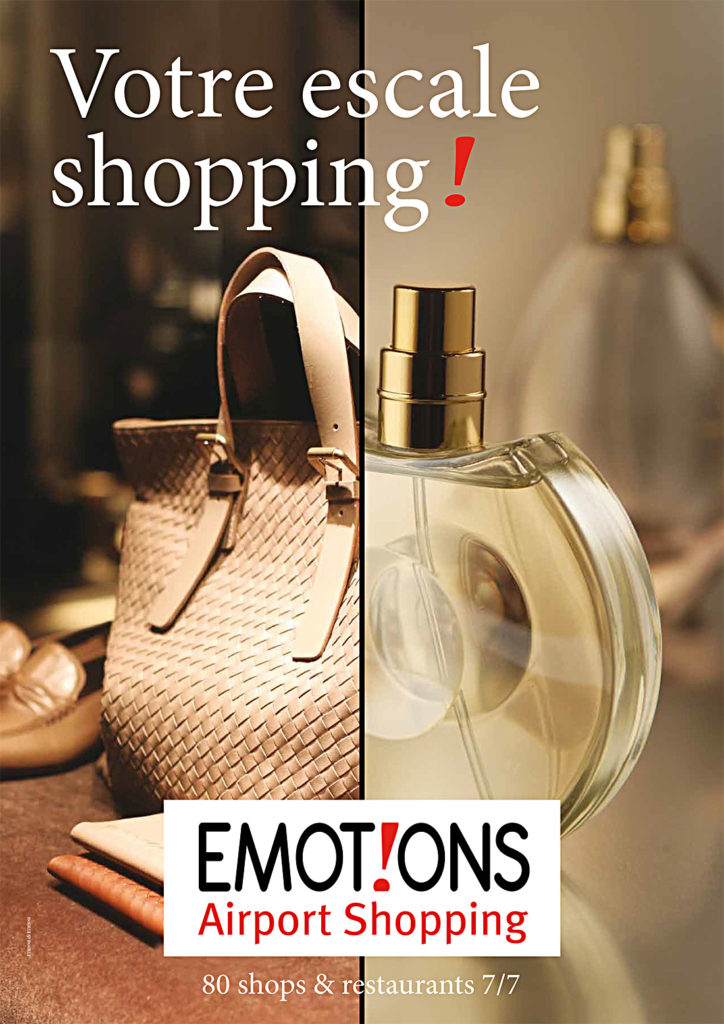 L'agence de publicité EtienneEtienne réalise la campagne de communication institutionnelle pour les 80 shops et restaurants de l'aéroport de Genève.
