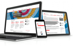 Réalisation d'un site internet entièrement repensé, avec version responsive pour le Centre de droit bancaire et financier (Université de Genève)