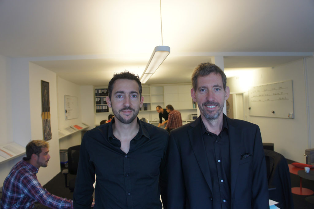 Sylvain Lucotte et Etienne Francey