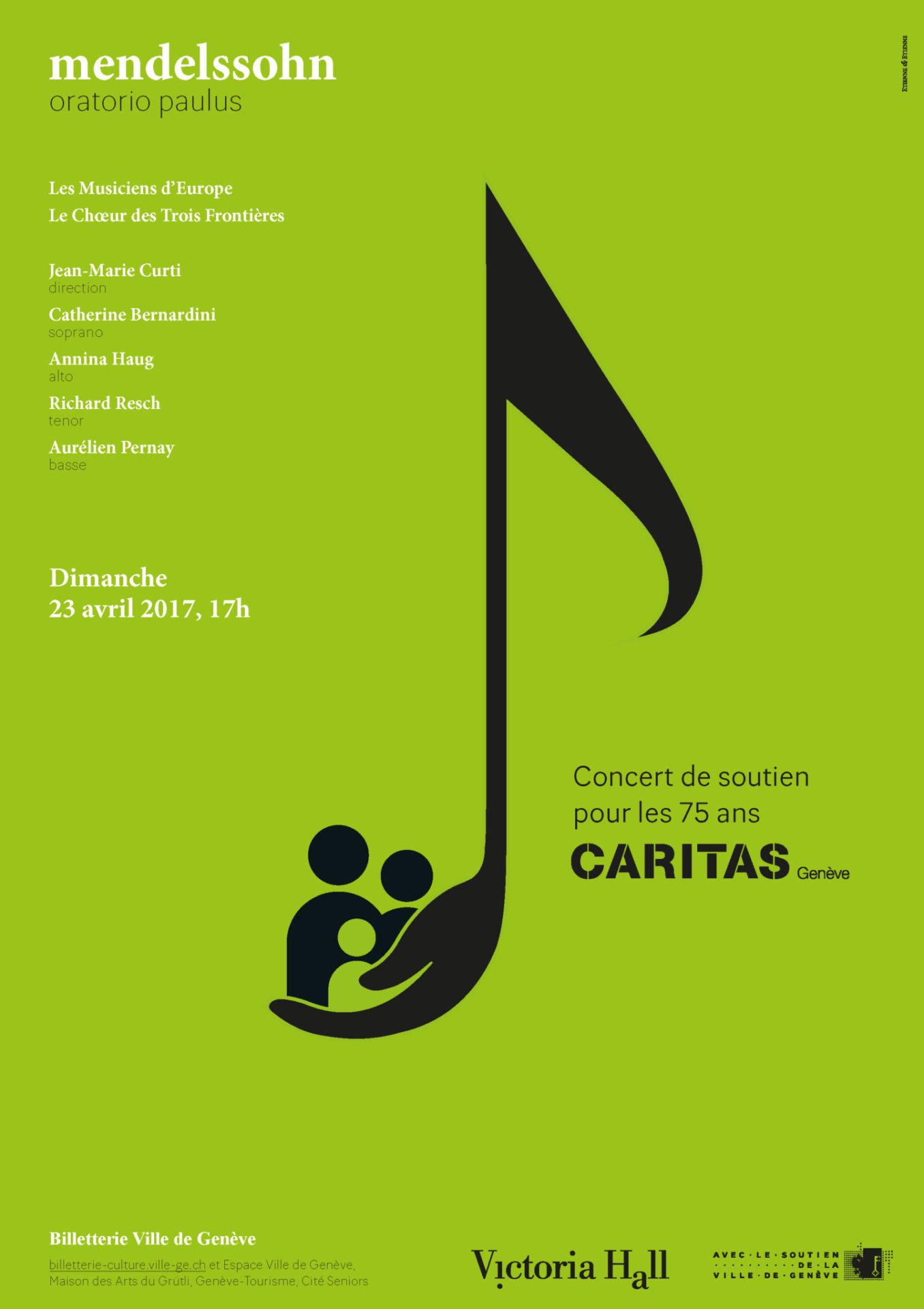EtienneEtienne orchestre une campagne pour Caritas