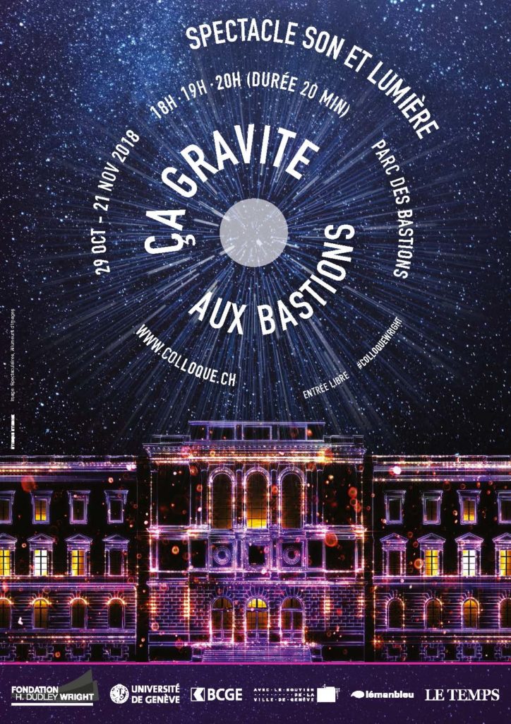EtienneEtienne réaliste l’affiche « ça gravite aux Bastions »
